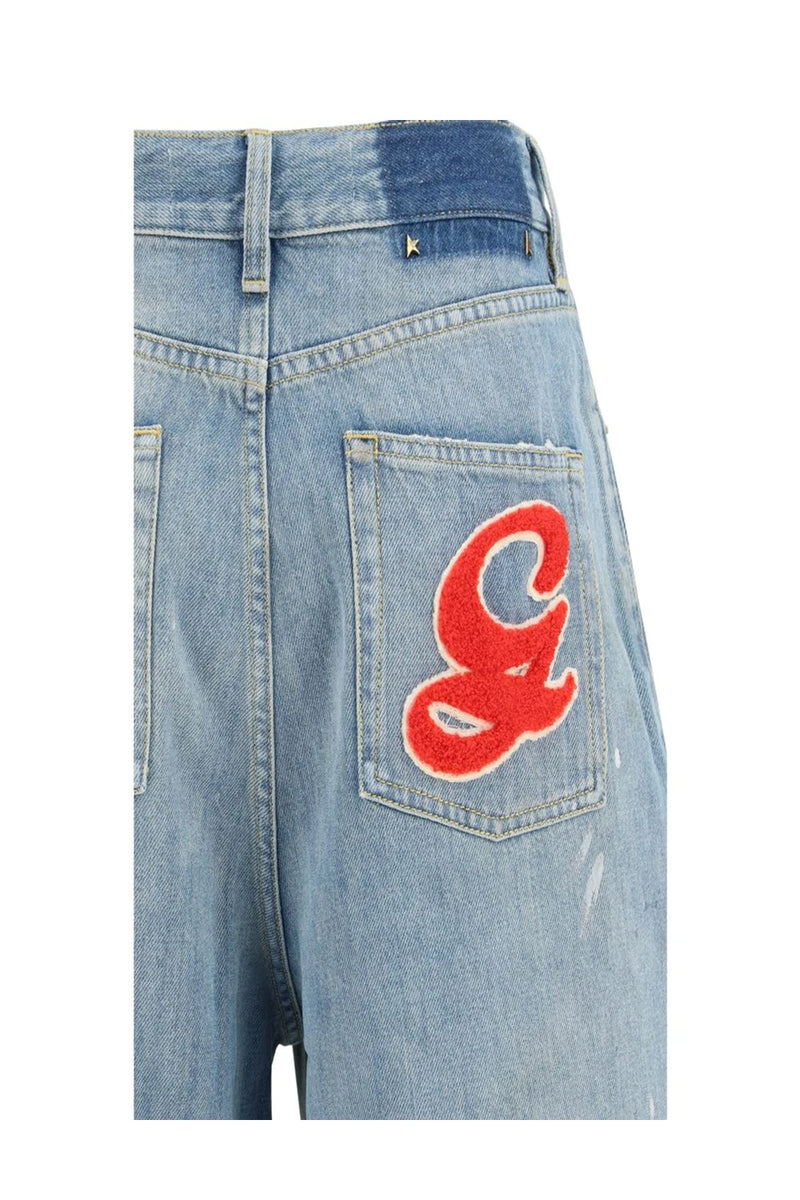 Golden Goose Jean in blue, Cotton — view 3