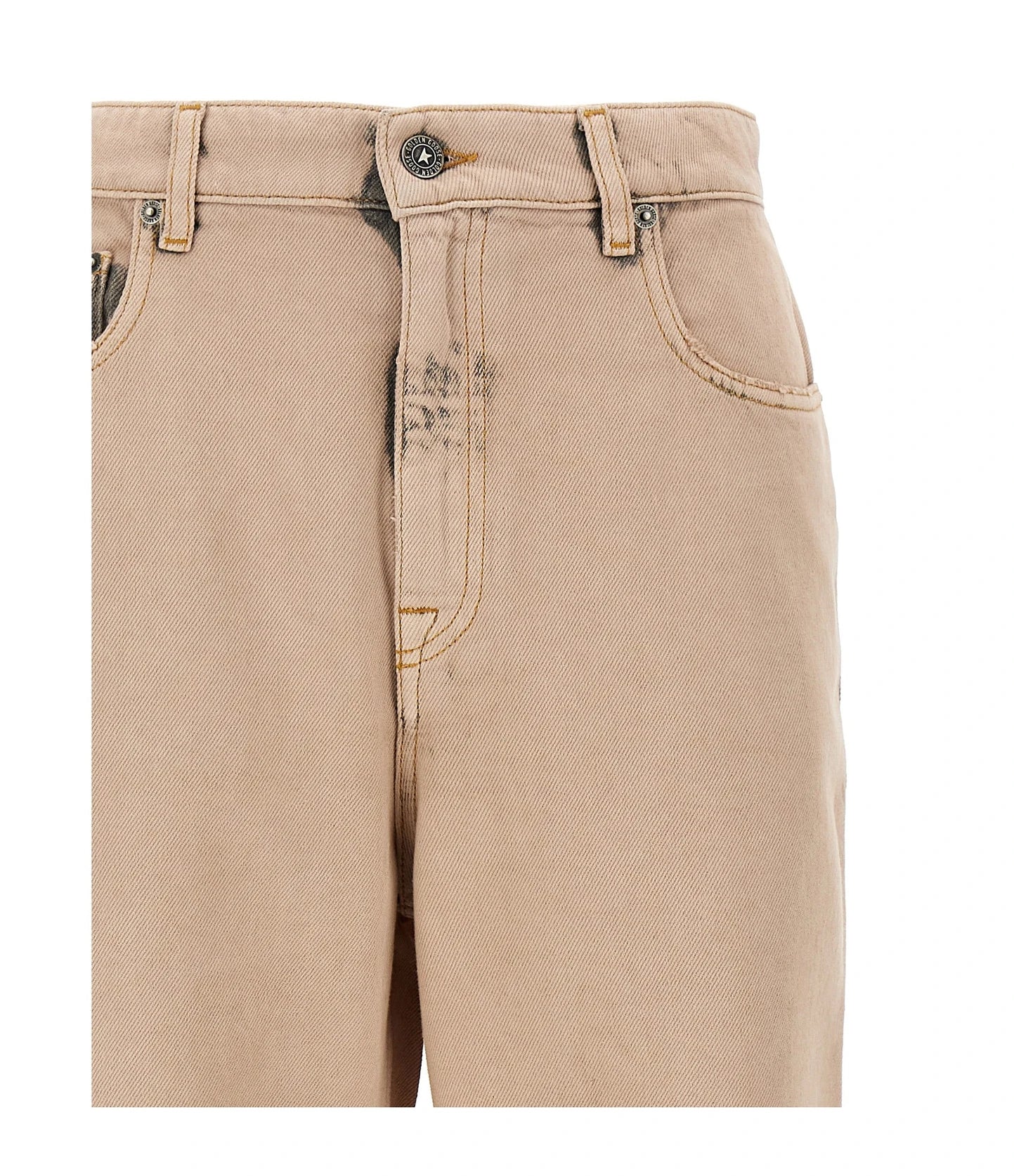 Golden Goose Jean in pink, Cotton — view 3