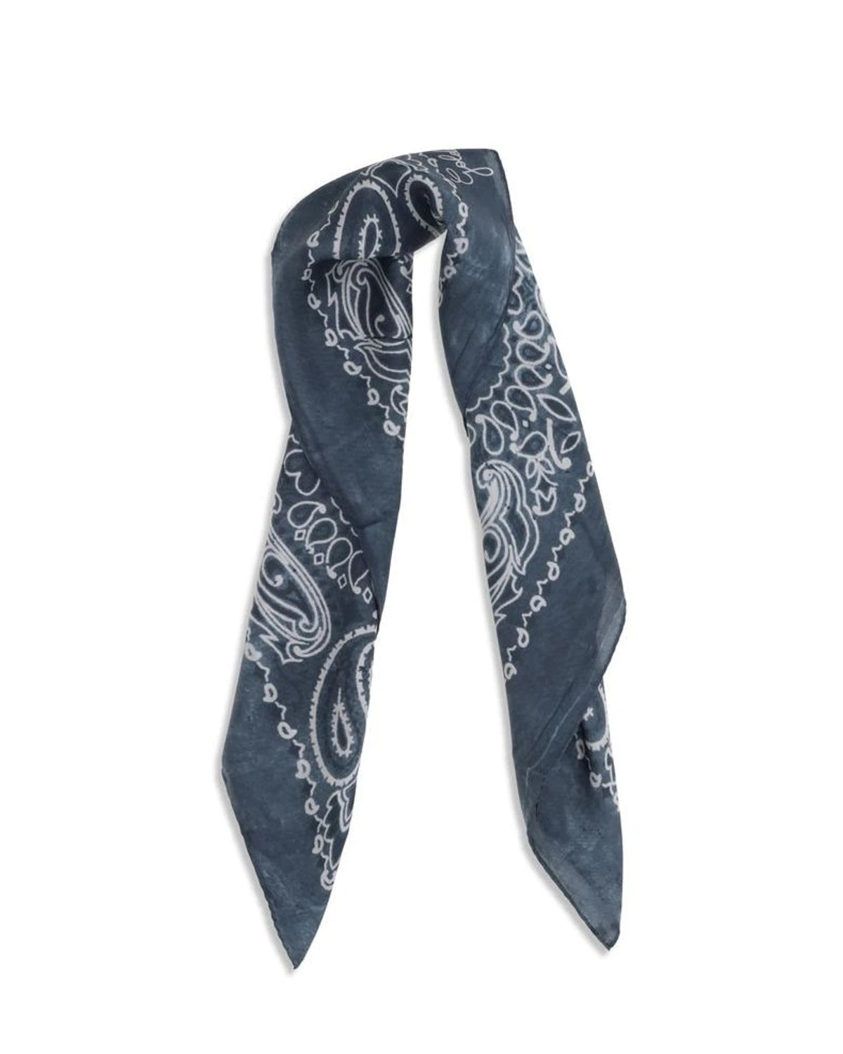 Golden Goose Scarves & Shawl in blue, Silk — view 2