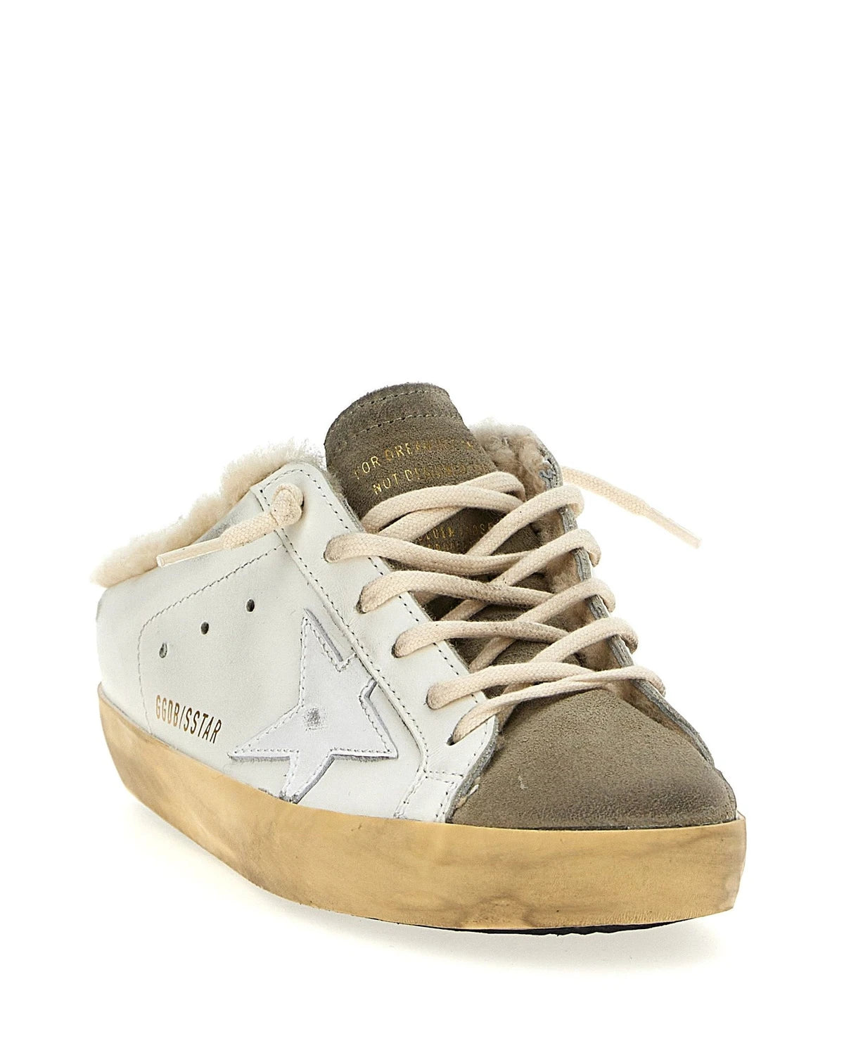 Golden Goose Sneakers in beige, Cow Leather — view 2