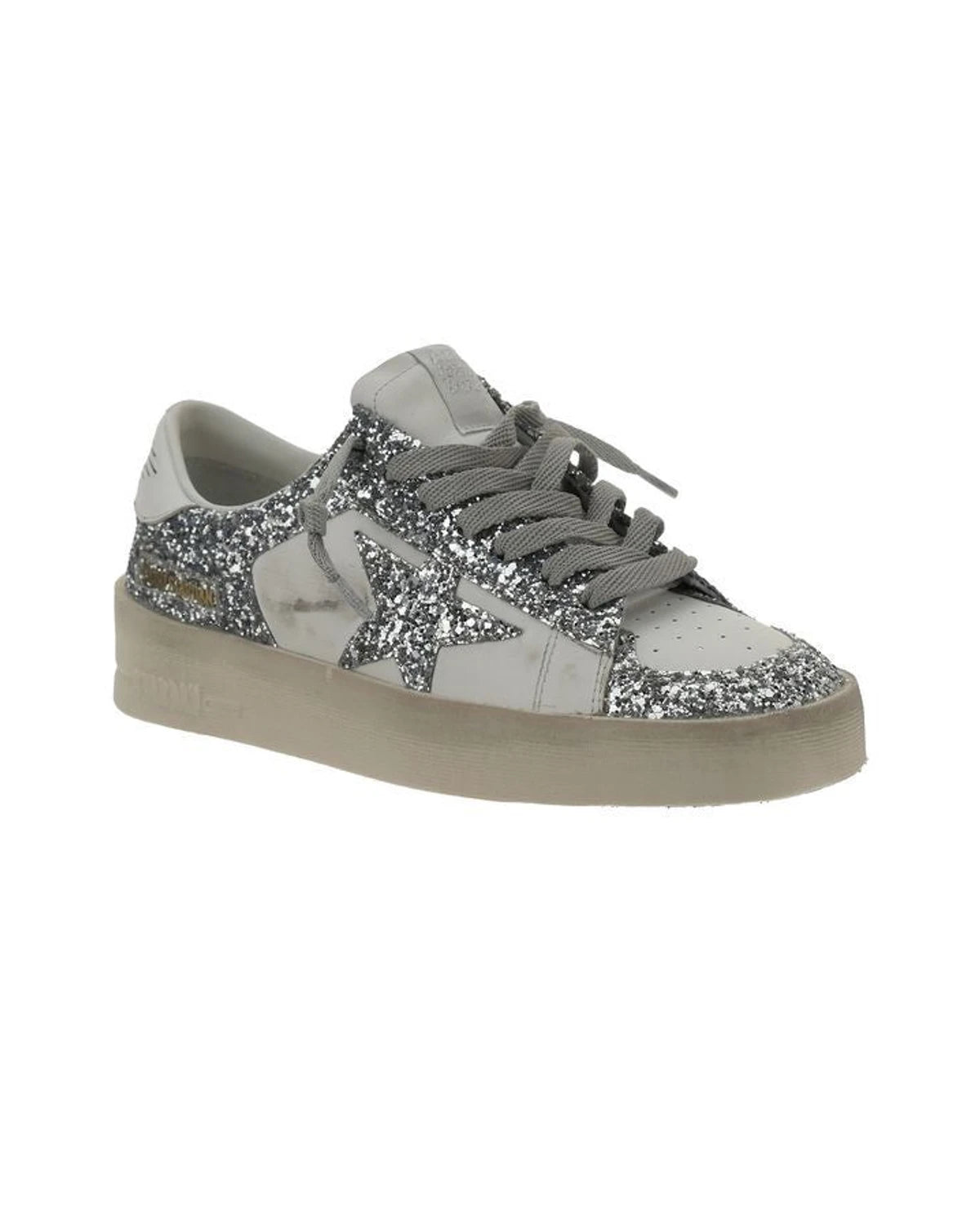 Golden Goose Sneakers in gray, Cotton — view 2