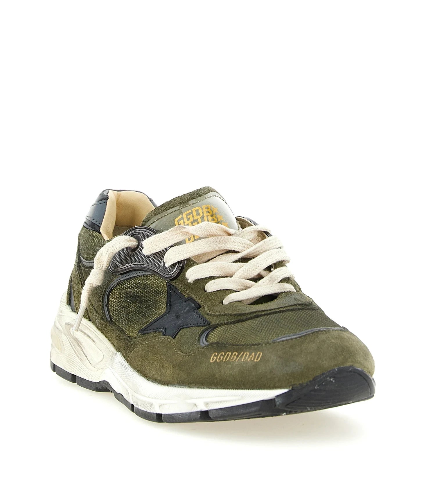 Golden Goose Sneakers in green, Suede — view 2