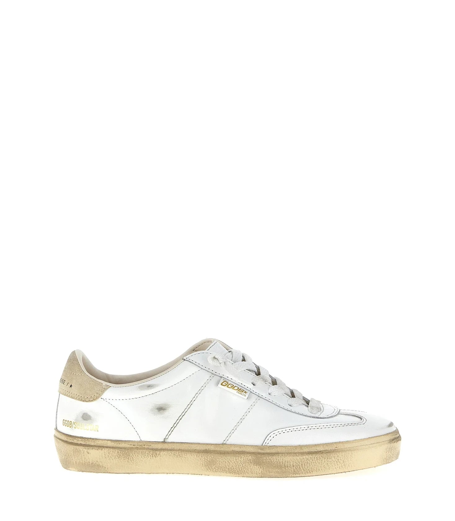 Golden Goose Cowhide White Sneakers 