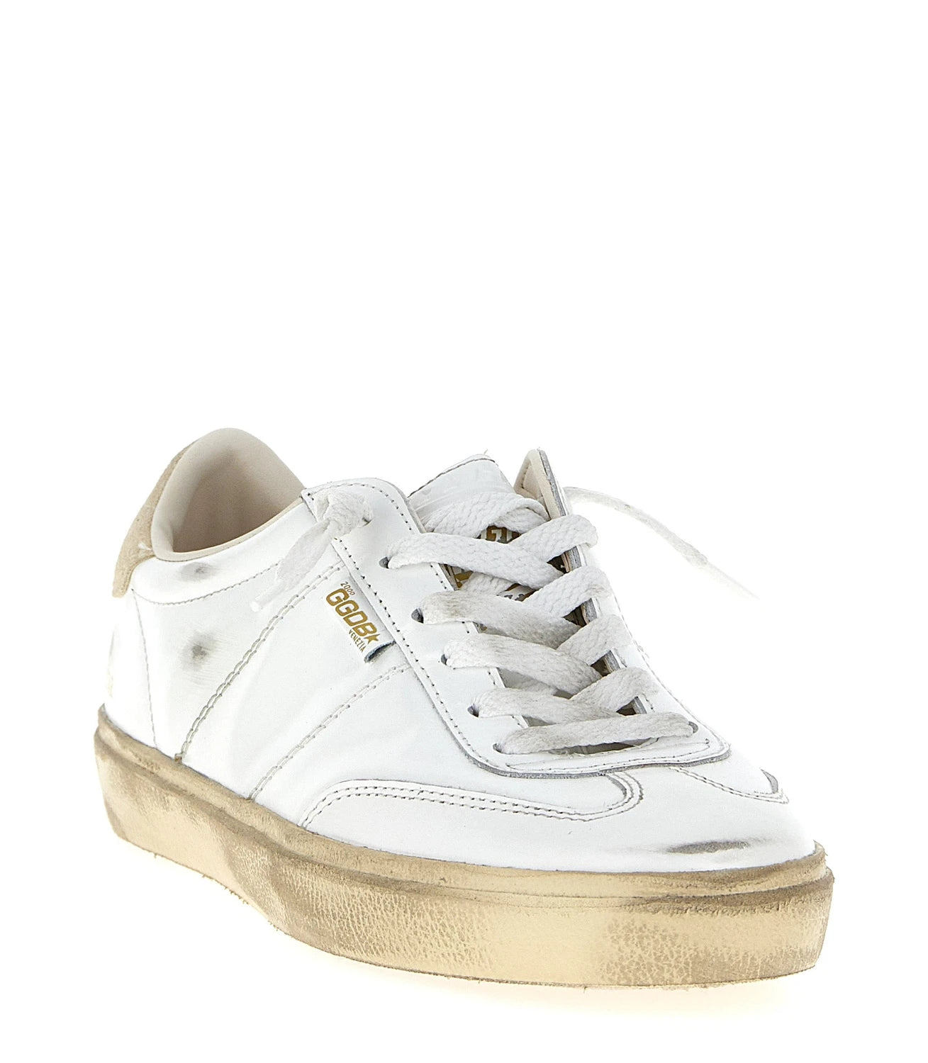 Golden Goose Cowhide White Sneakers 
