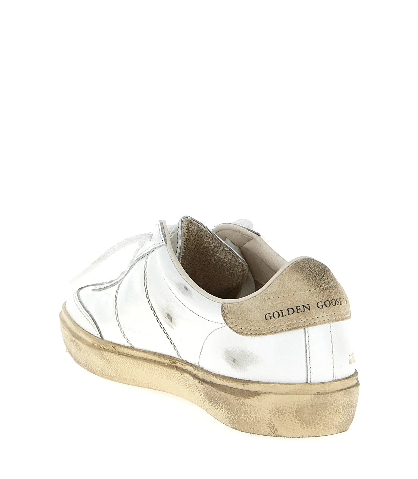 Golden Goose Cowhide White Sneakers 