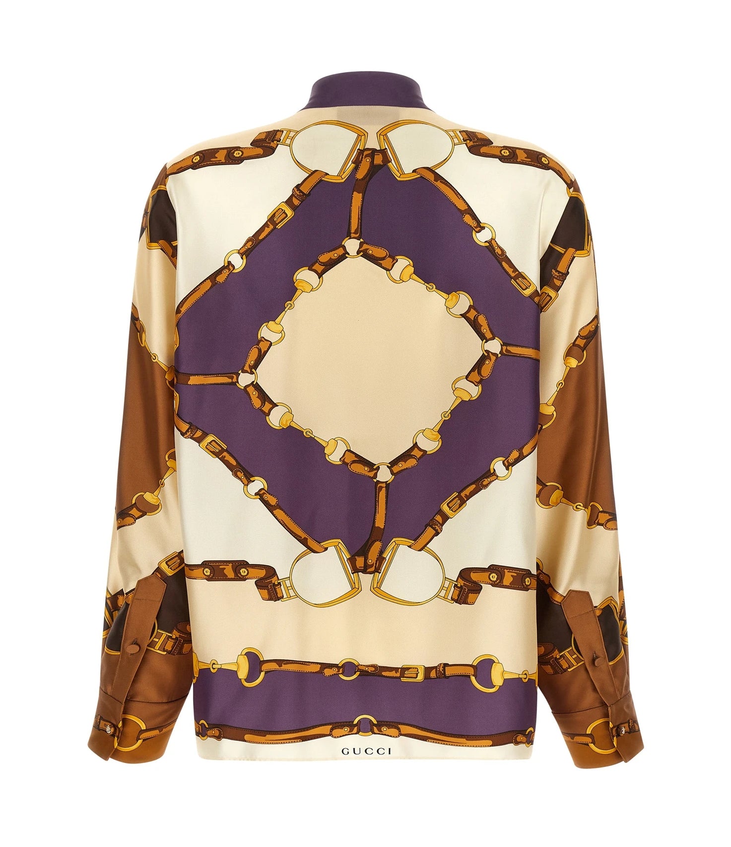 Gucci Blouse in multicolor, Silk — view 2