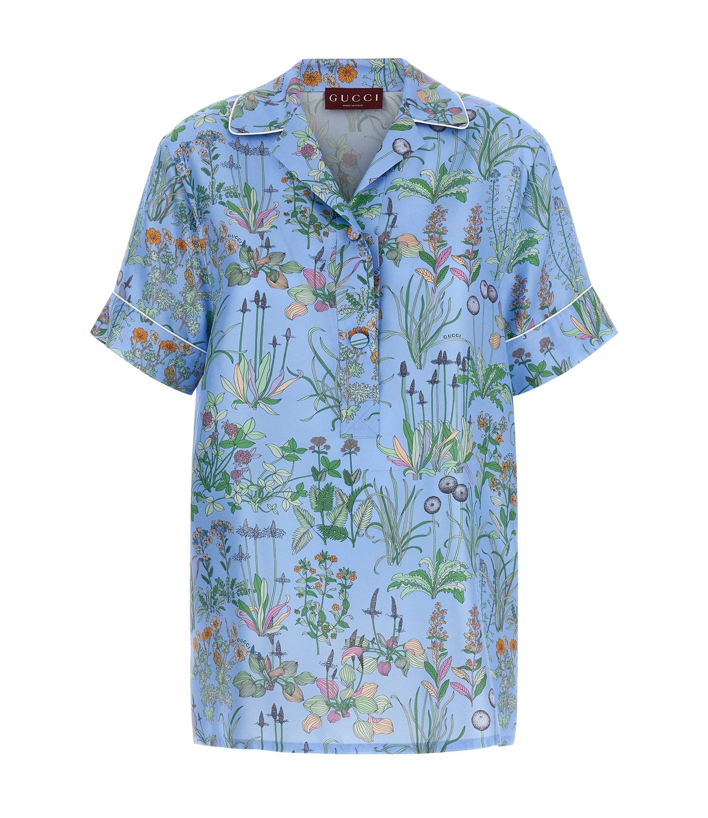 Gucci Dress Shirt in blue, Silk
