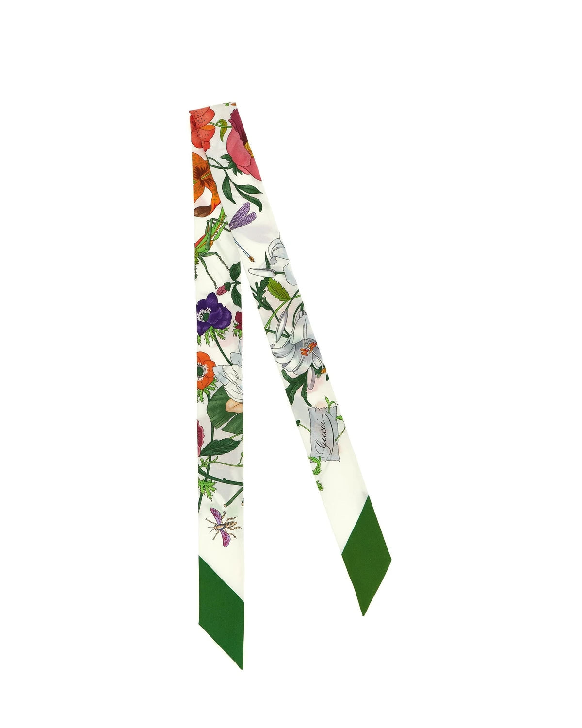 Gucci Scarves & Shawl in white, Silk