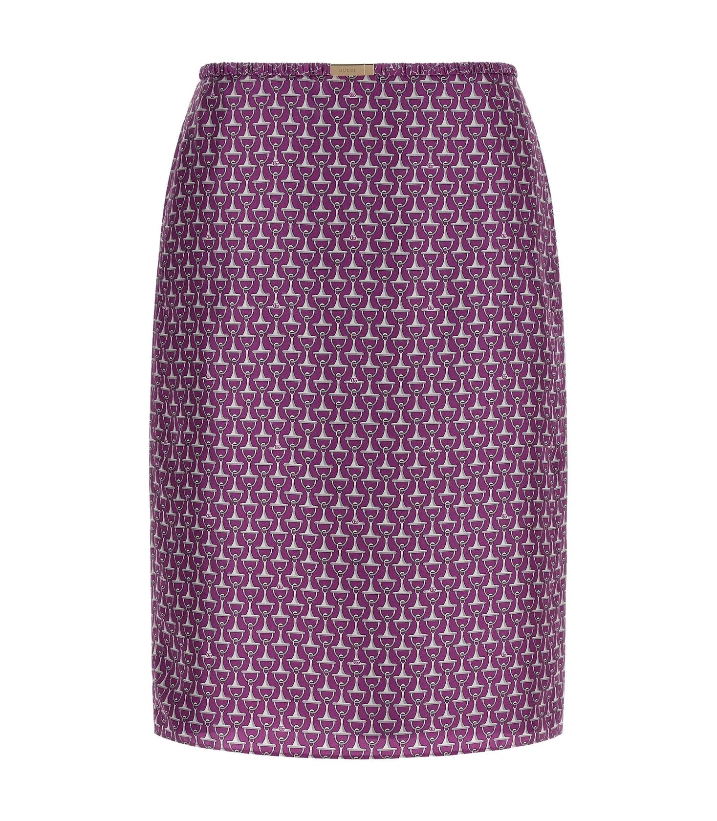 Gucci Skirt in purple, Silk