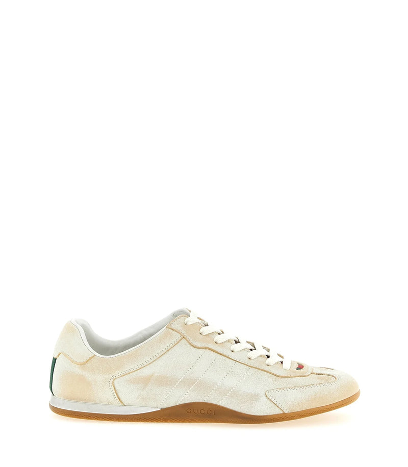 Gucci Sneakers in beige, Calfskin Leather