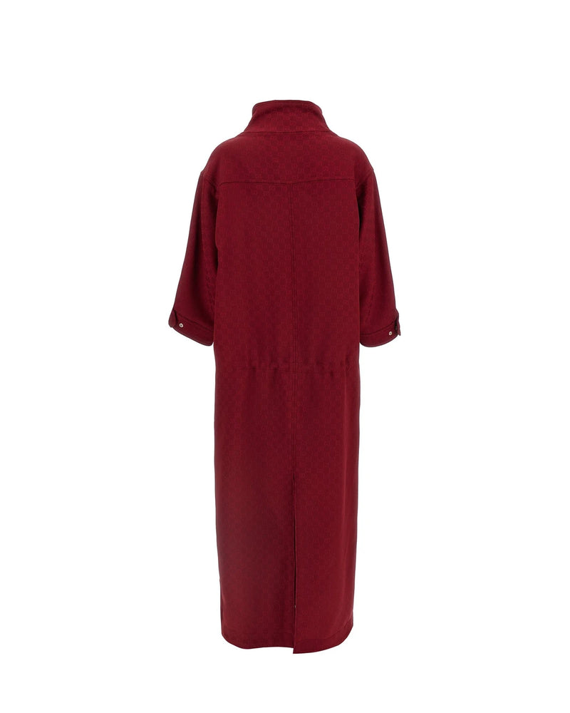 Gucci Wrap Coat in multicolor, Viscose — view 2