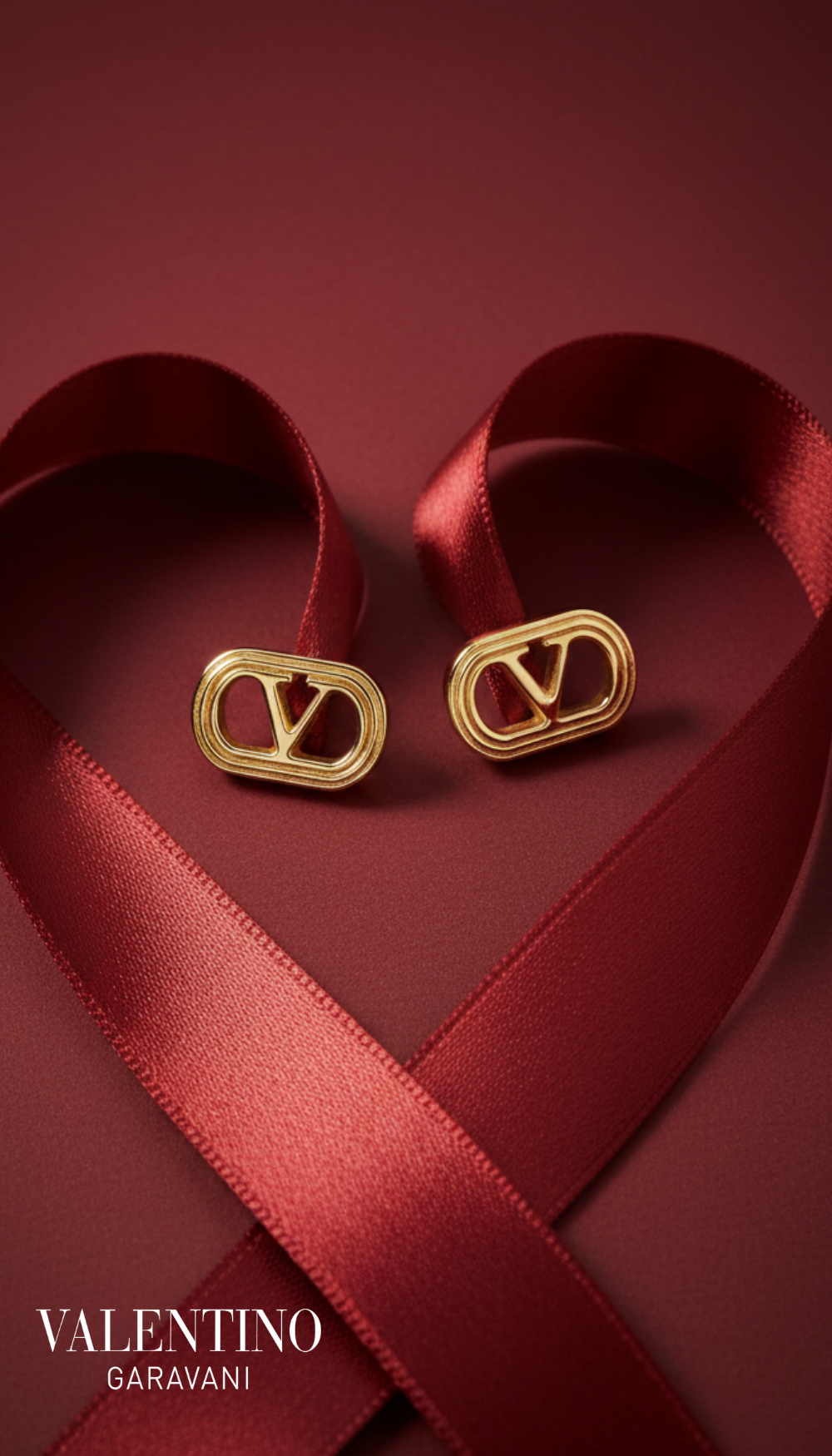 Valentino Garavani Vlogo Earrings