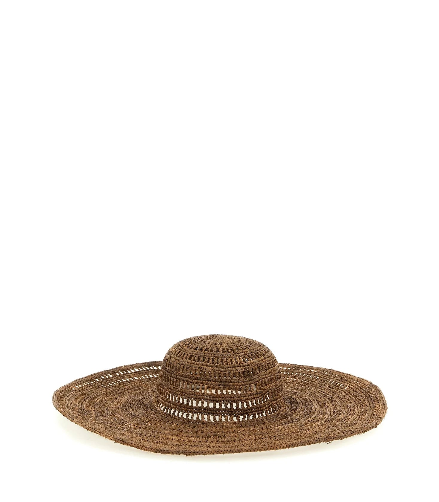 Ibeliv Sun Hat in brown, Raffia