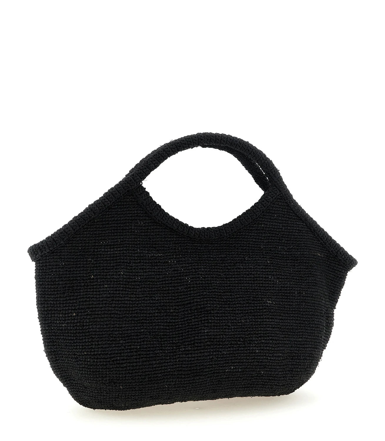 Ibeliv Tote Bag in black, Raffia — view 2
