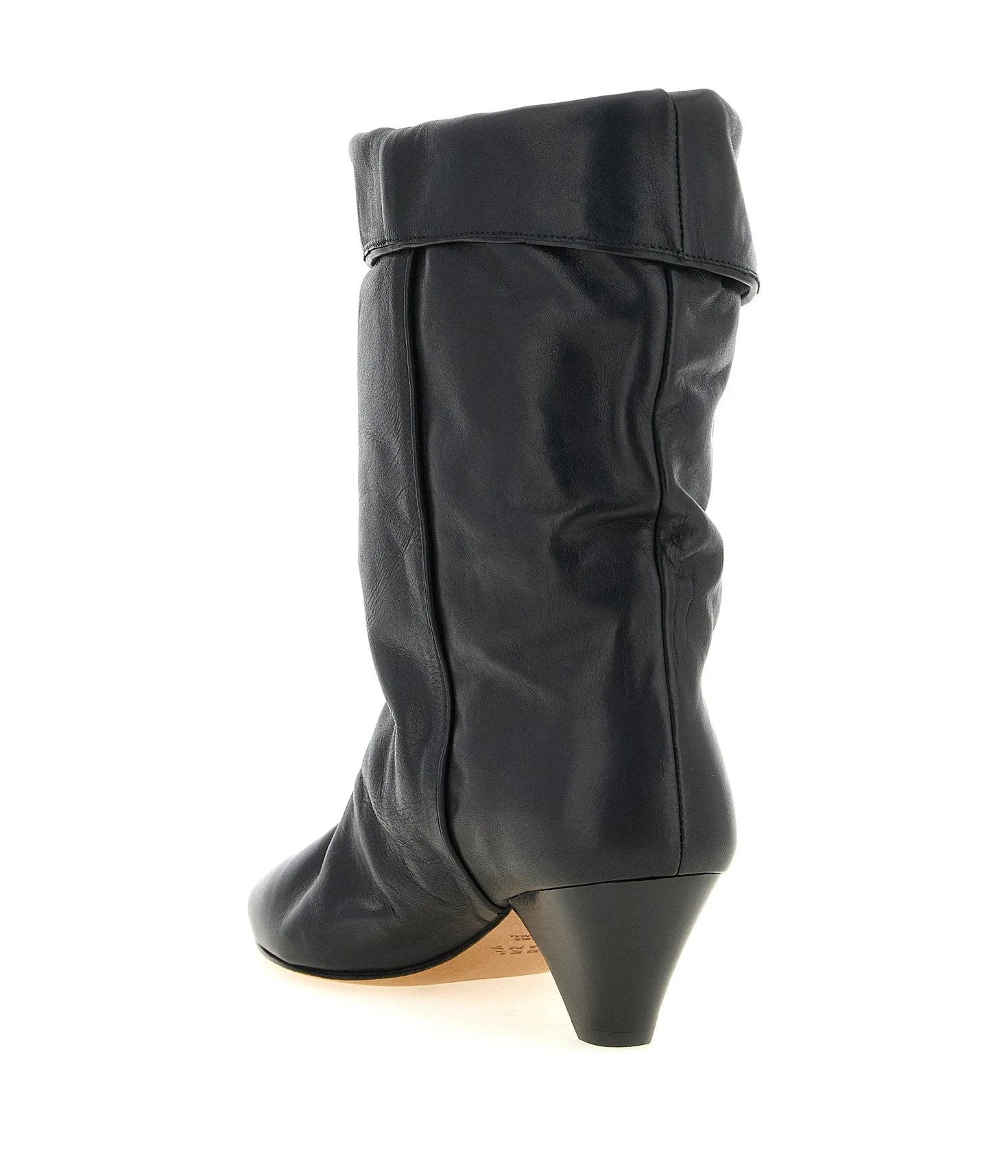 Isabel Marant Ankle Boots in black, Cow Leather — view 3