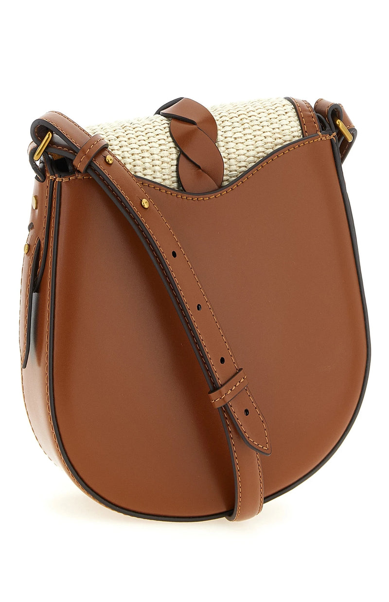 Isabel Marant Cross Body Bag in brown, Calfskin Leather — view 2