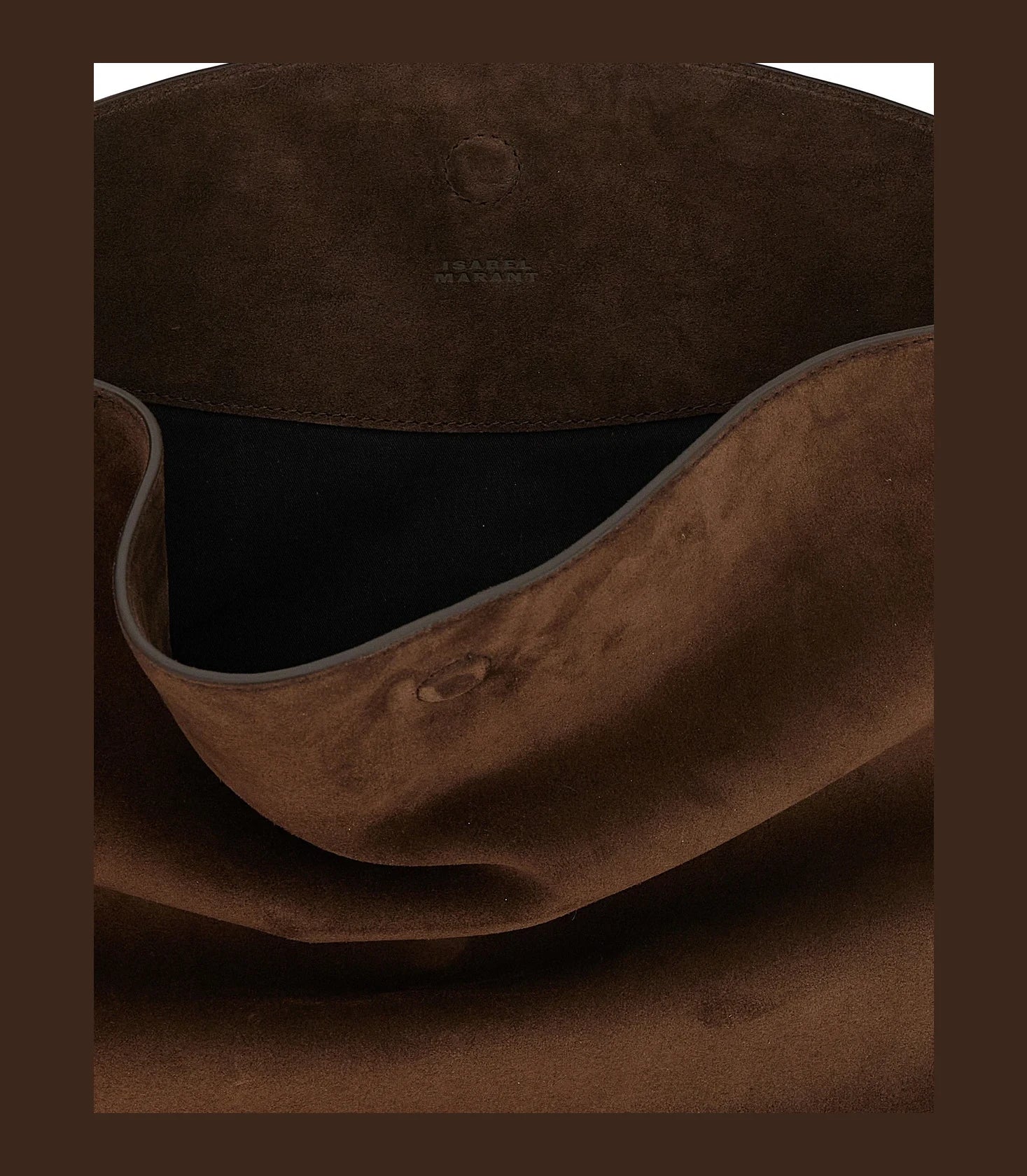Isabel Marant Hobo Bag in brown, Cow Leather — view 4