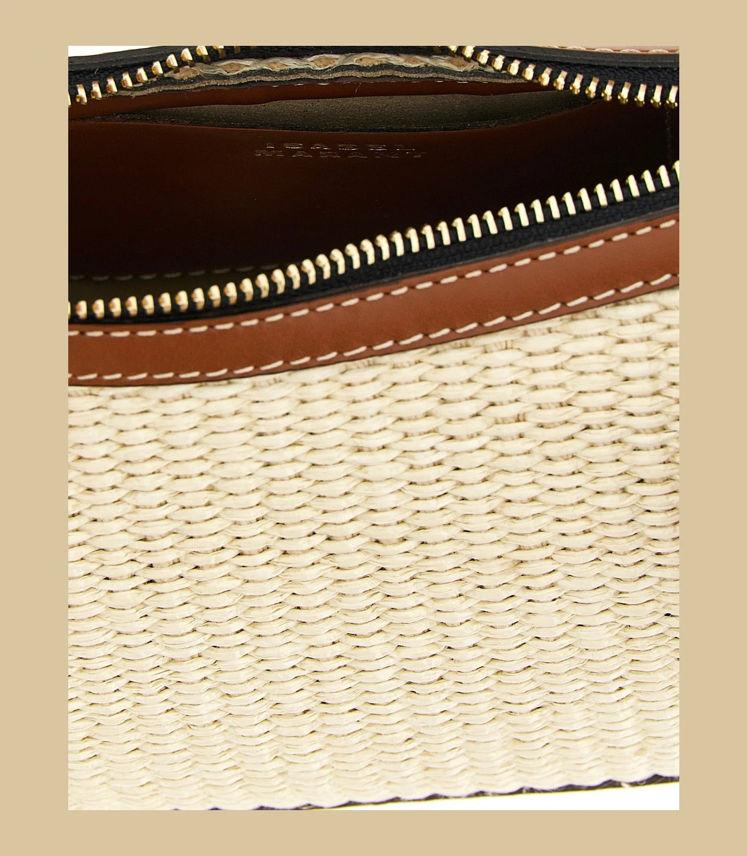 Isabel Marant Shoulder Bag in brown, Calfskin Leather — view 4