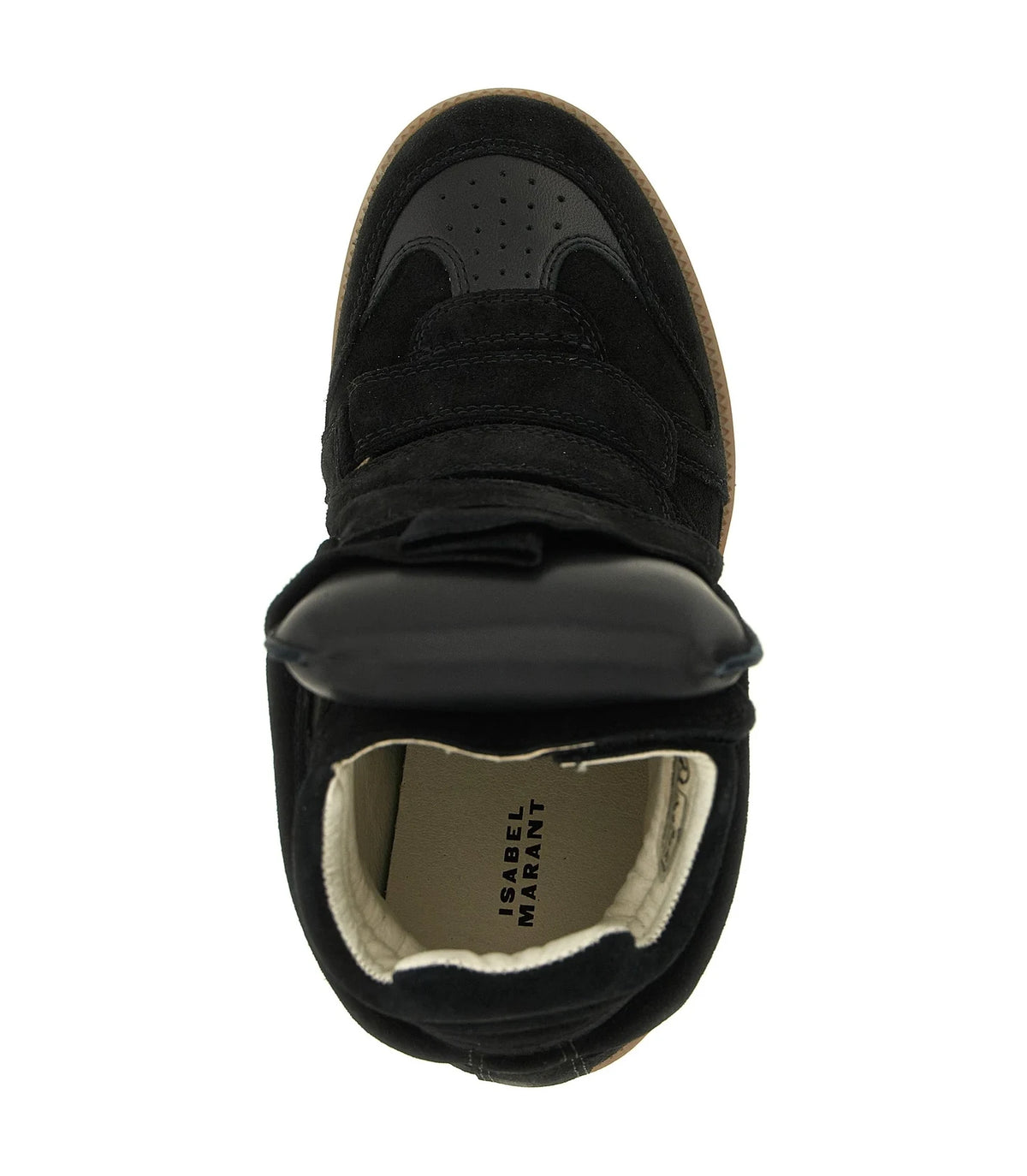 Isabel Marant Sneakers in black, Cow Leather — view 4