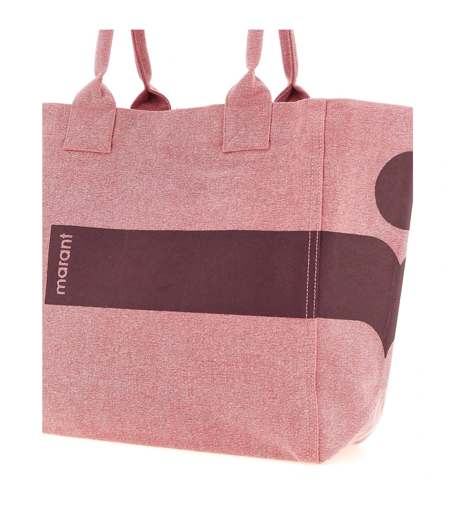 Isabel Marant Tote Bag in pink, Cotton — view 3