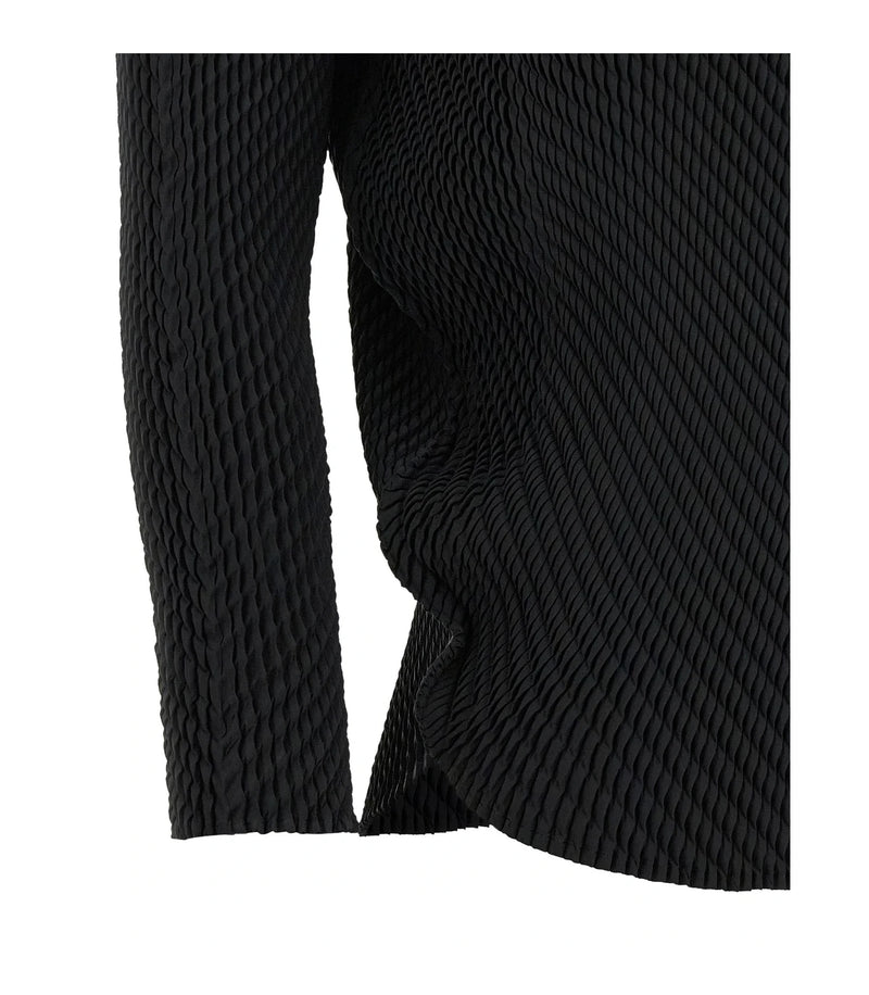 Issey Miyake Blouse in black, Polyester — view 4