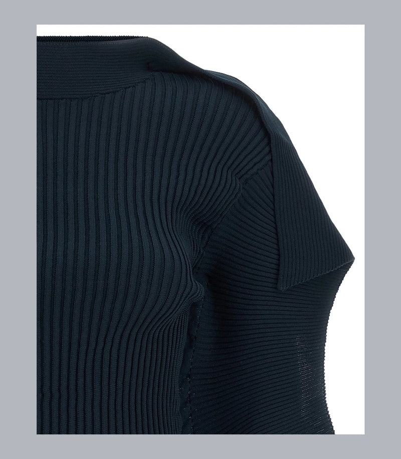 Issey Miyake Blouse in blue, Polyester — view 3