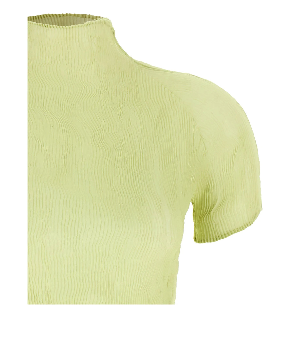 Issey Miyake Blouse in green, Polyester — view 3