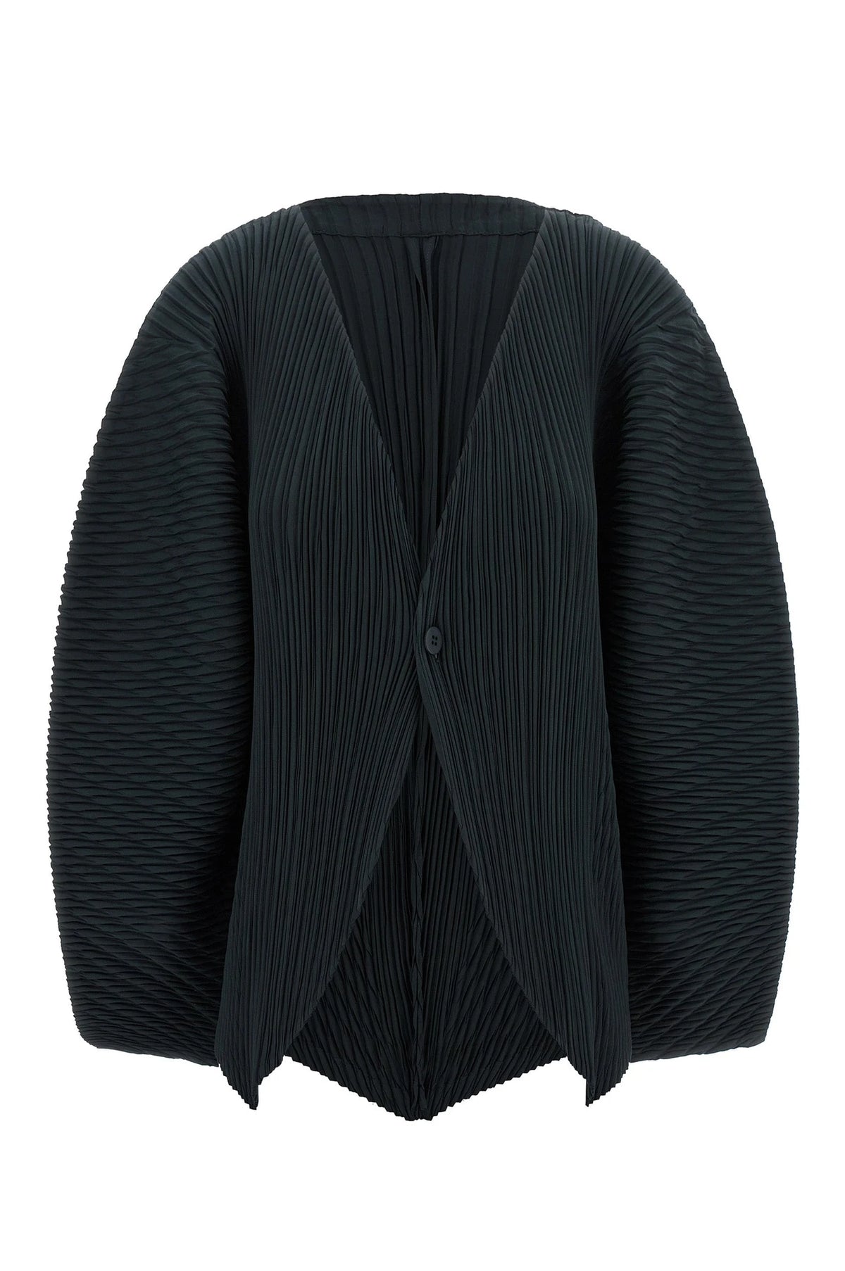 Issey Miyake Cardigan in black, Polyester