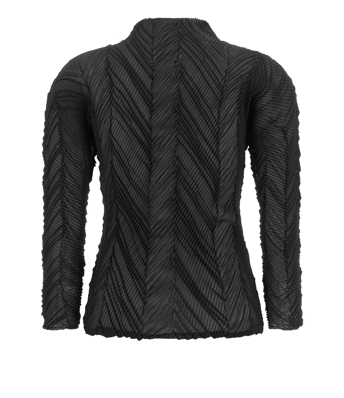 Issey Miyake Cardigan in black, Polyester — view 2