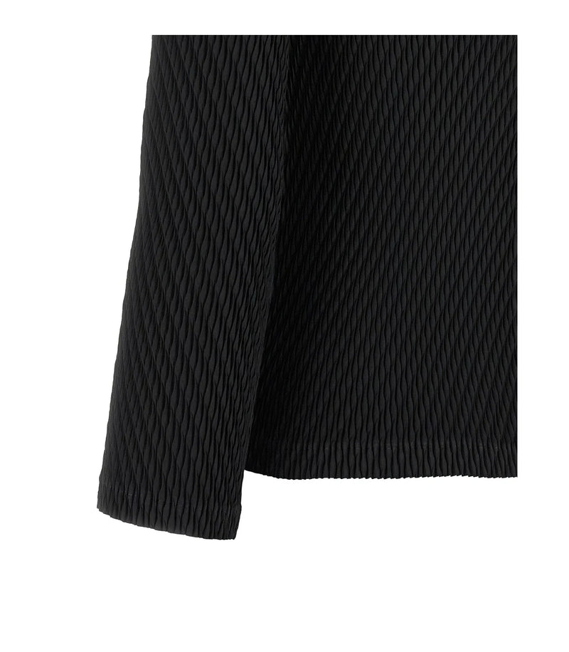 Issey Miyake Cardigan in black, Polyester — view 4