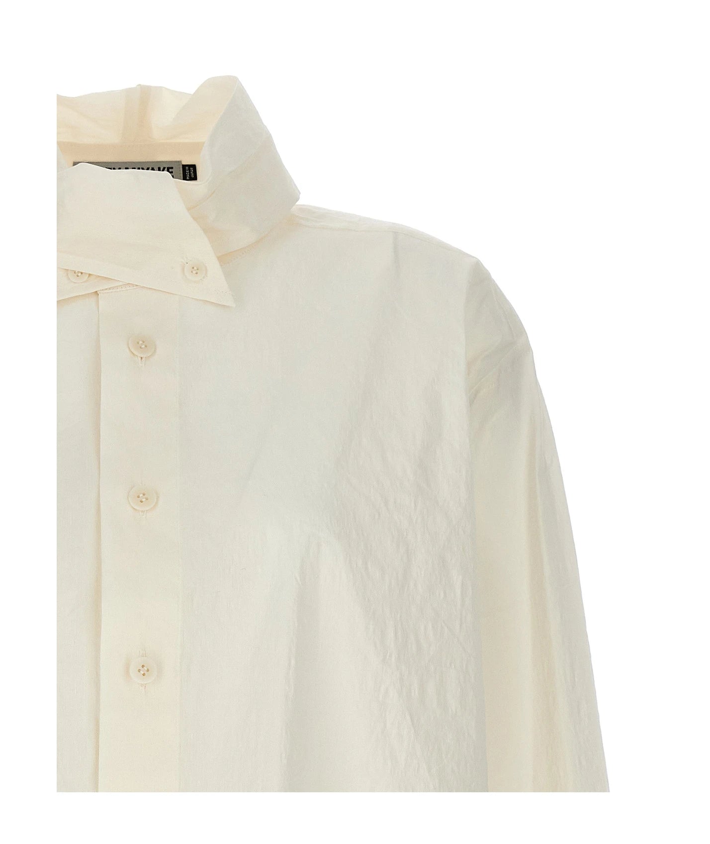 Issey Miyake Dress Shirt in white, Other Fibers — view 3