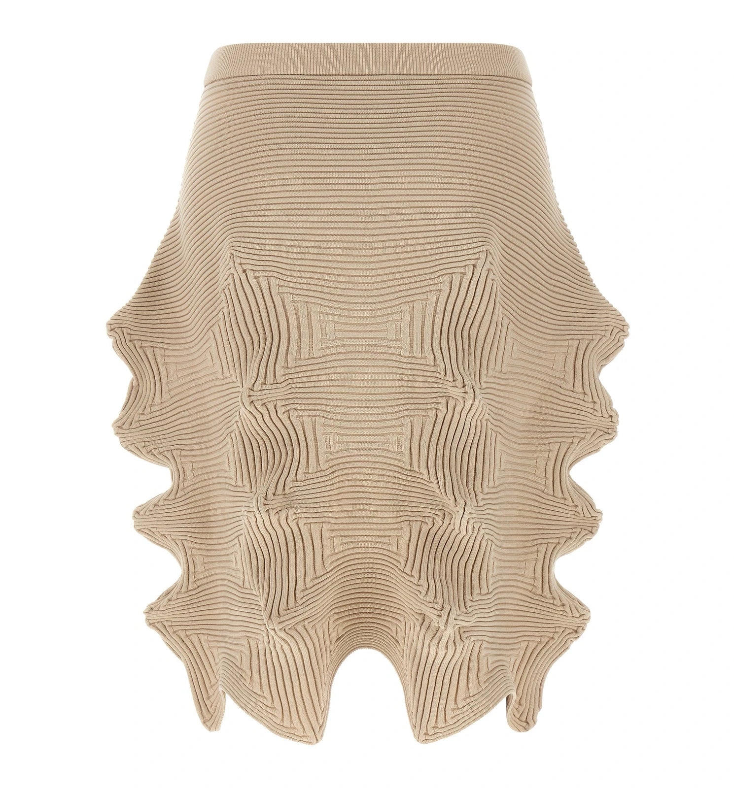 Issey Miyake Skirt in beige, Polyester — view 2