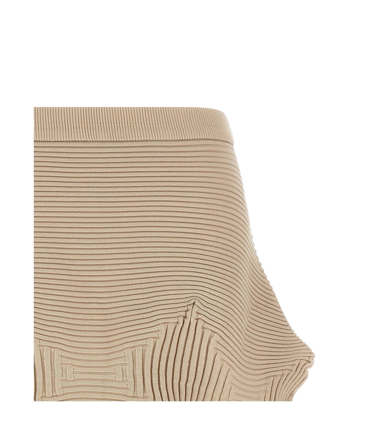 Issey Miyake Skirt in beige, Polyester — view 3