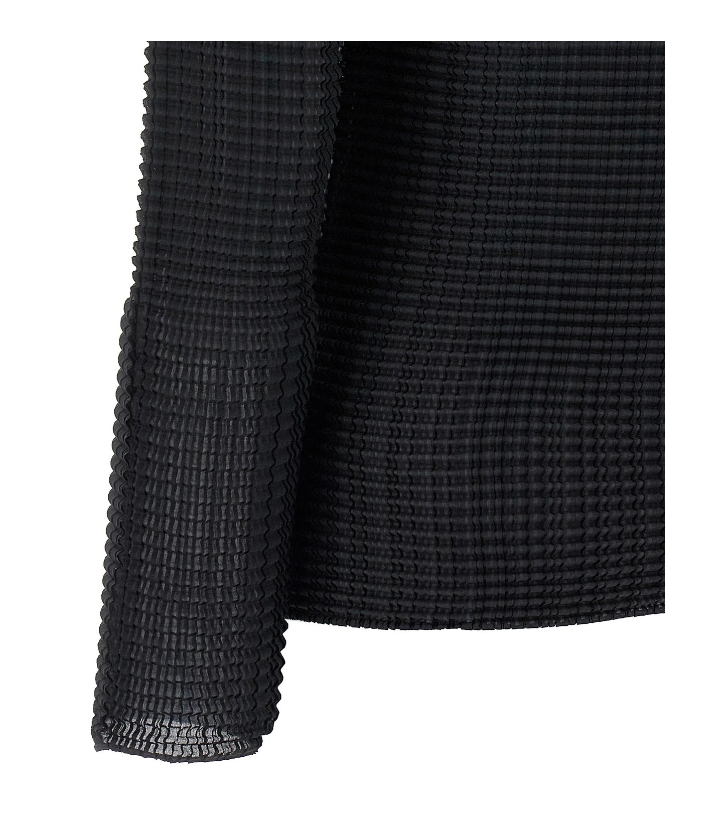 Issey Miyake Sweater in black, Polyester — view 4