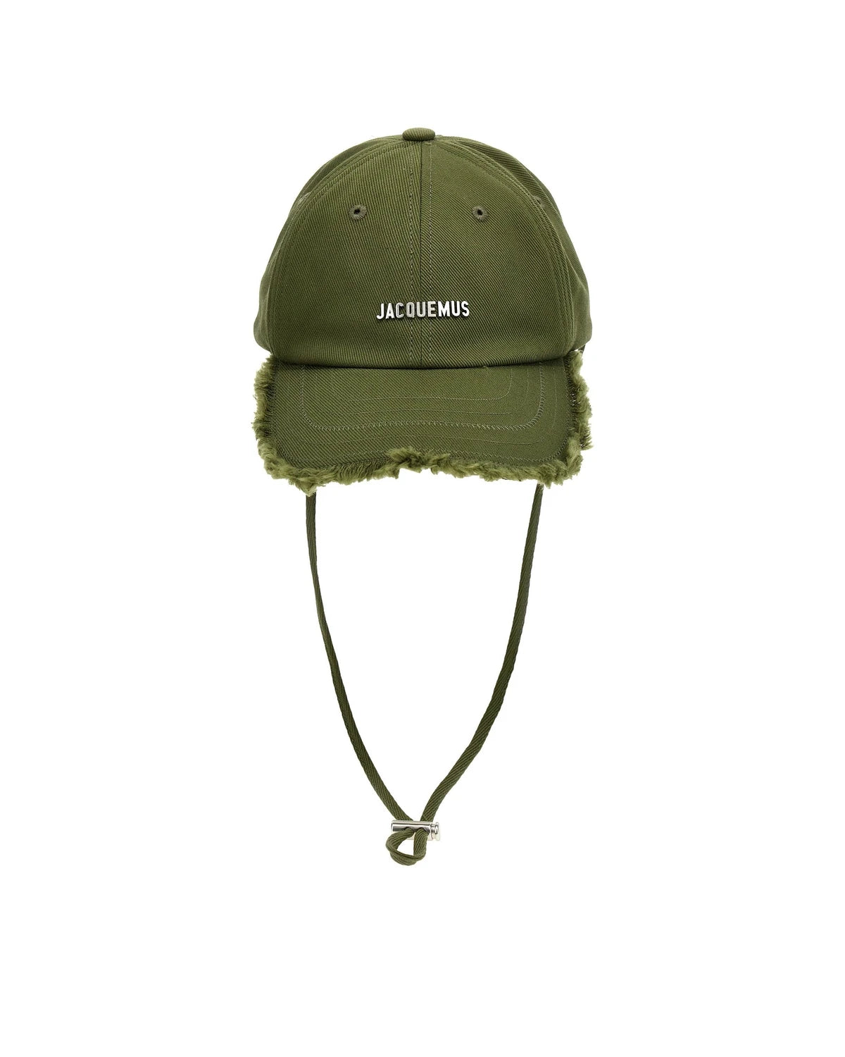 Jacquemus Baseball Cap in green, Cotton