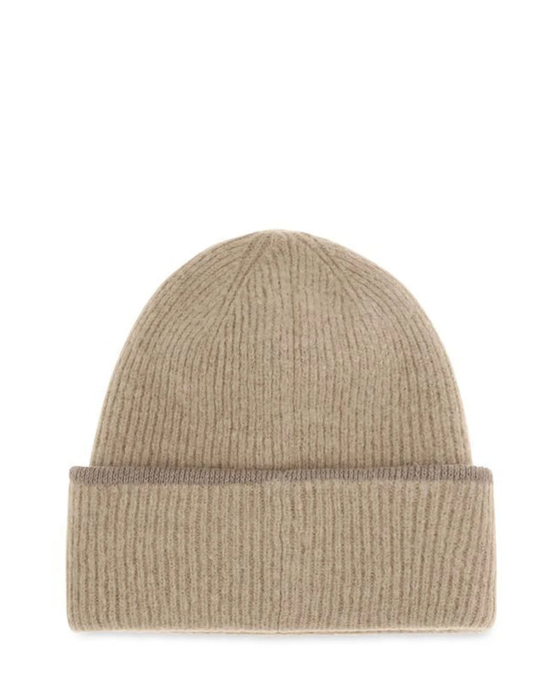 Jacquemus Beanie in beige, Alpaca Vicugna — view 2