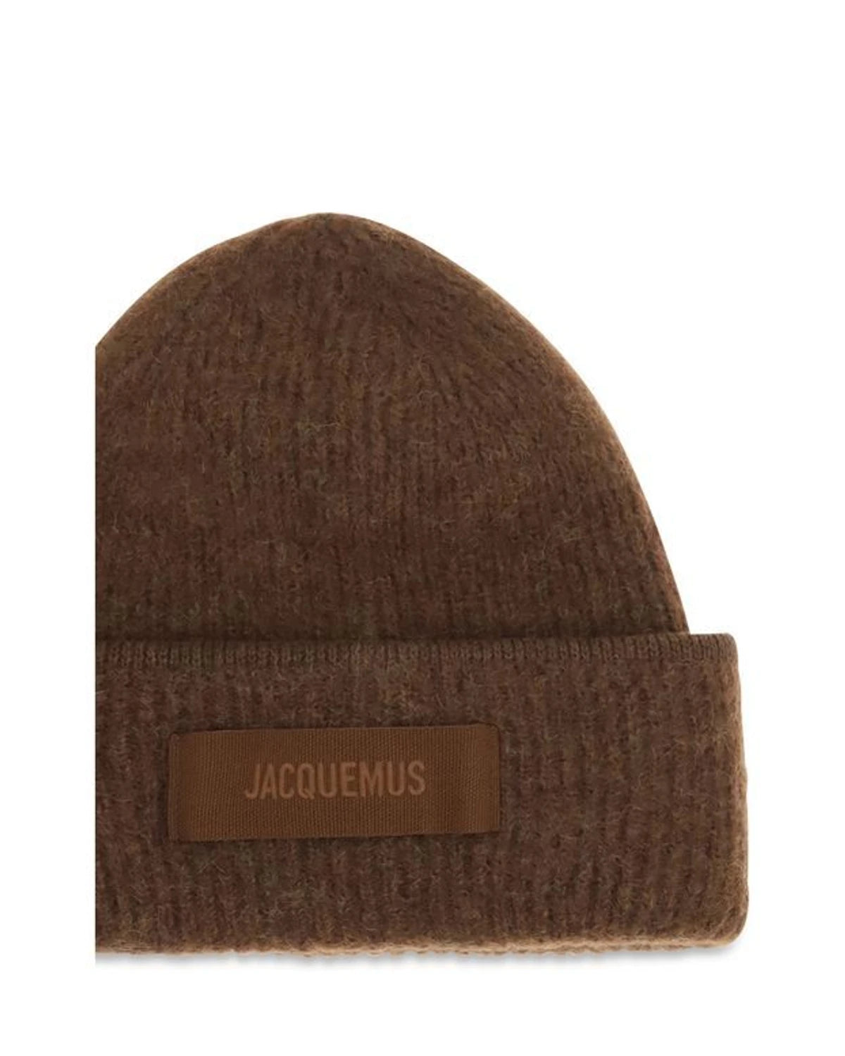 Jacquemus Beanie in brown, Alpaca Vicugna — view 3