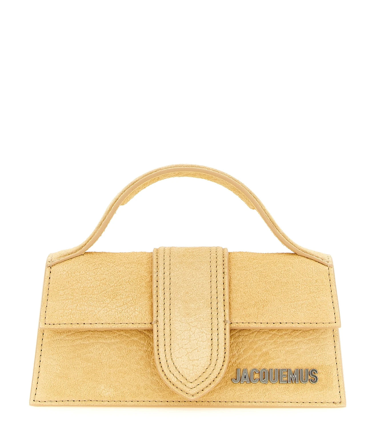 Jacquemus Clutch Bag in beige, Cow Leather
