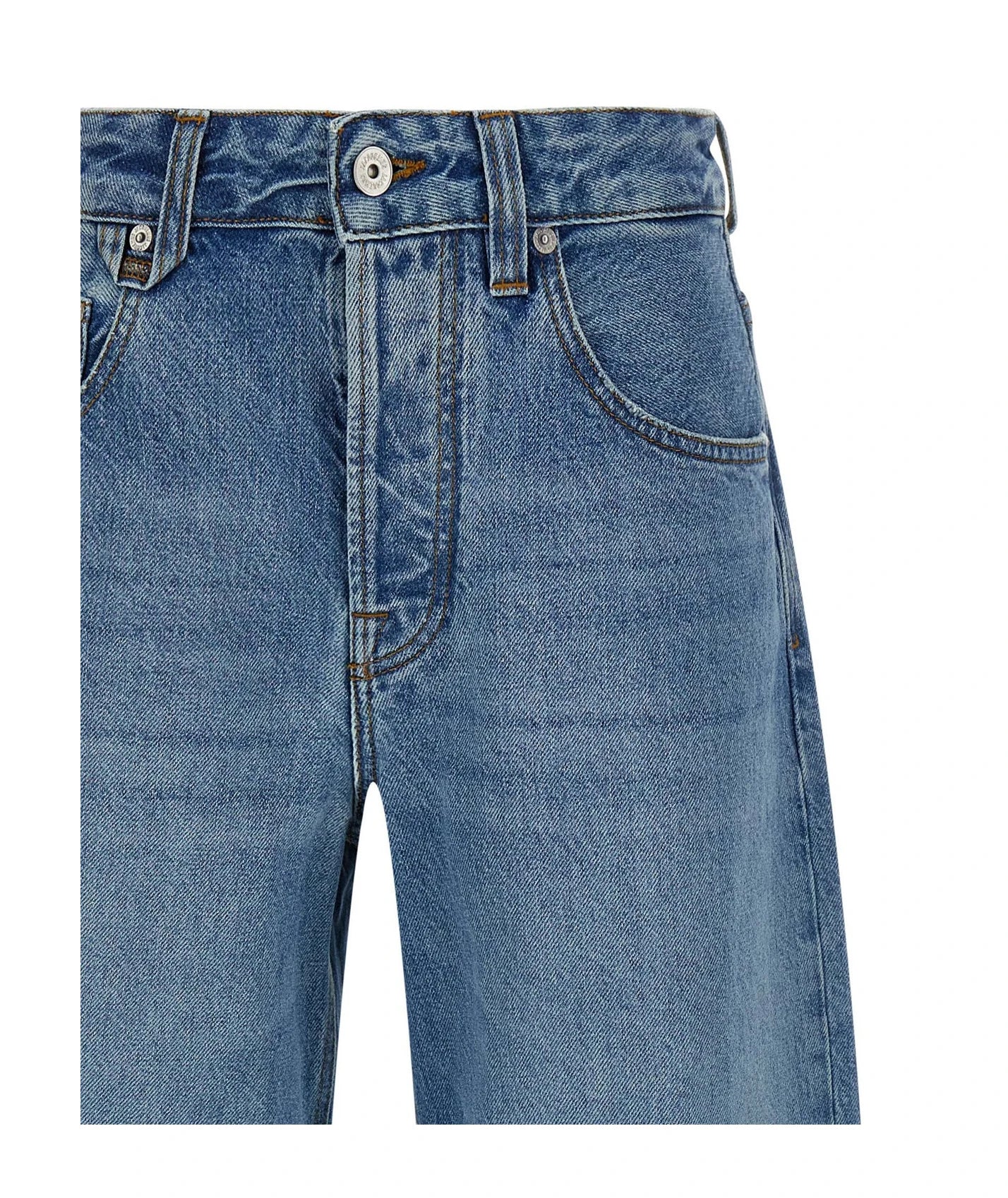 Jacquemus Jean in blue, Cotton — view 3