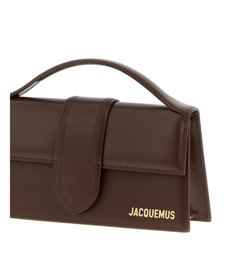 Jacquemus Satchel Bag in brown, Calfskin Leather — view 3