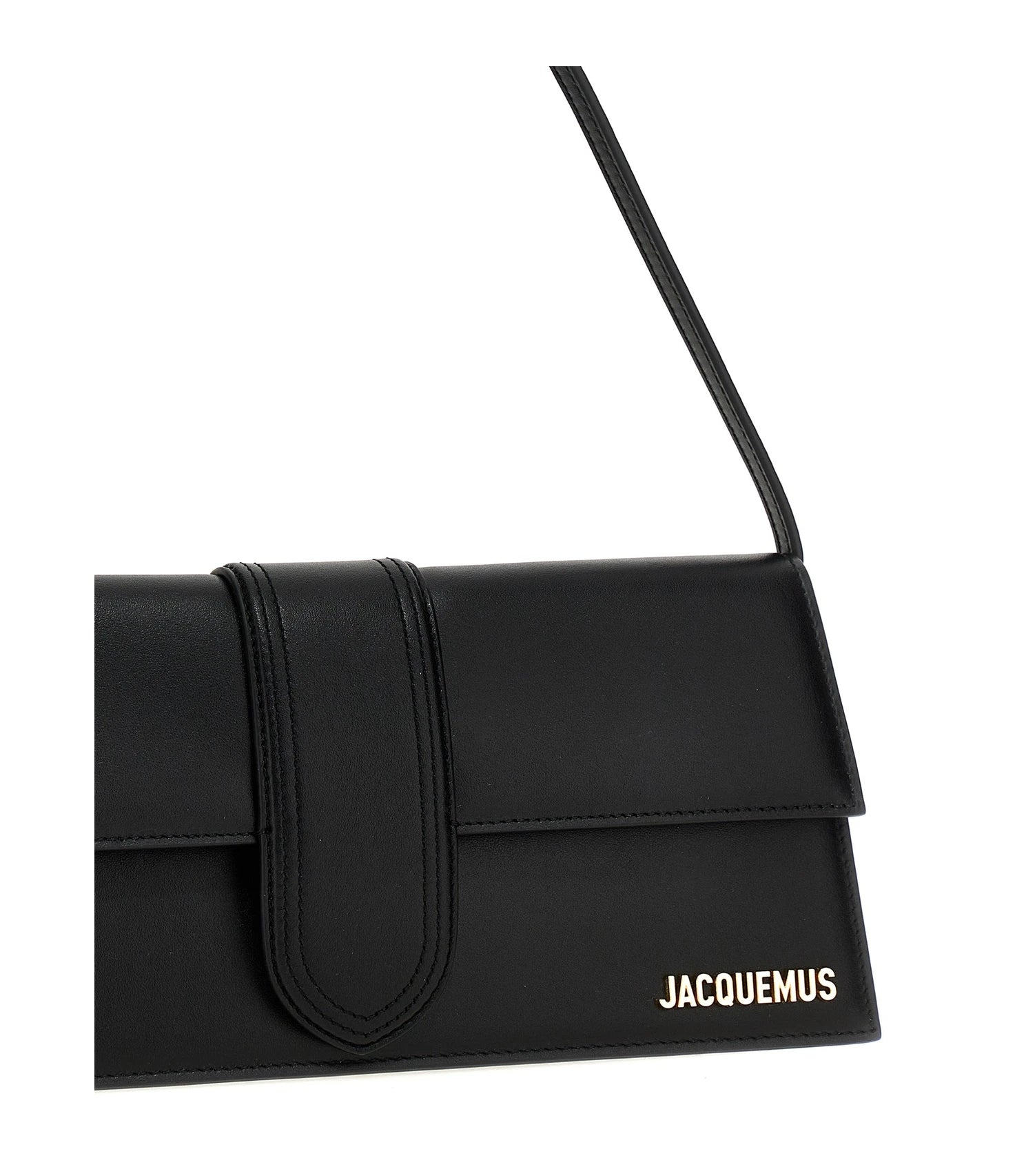 Jacquemus Shoulder Bag in black, Cow Leather — view 3