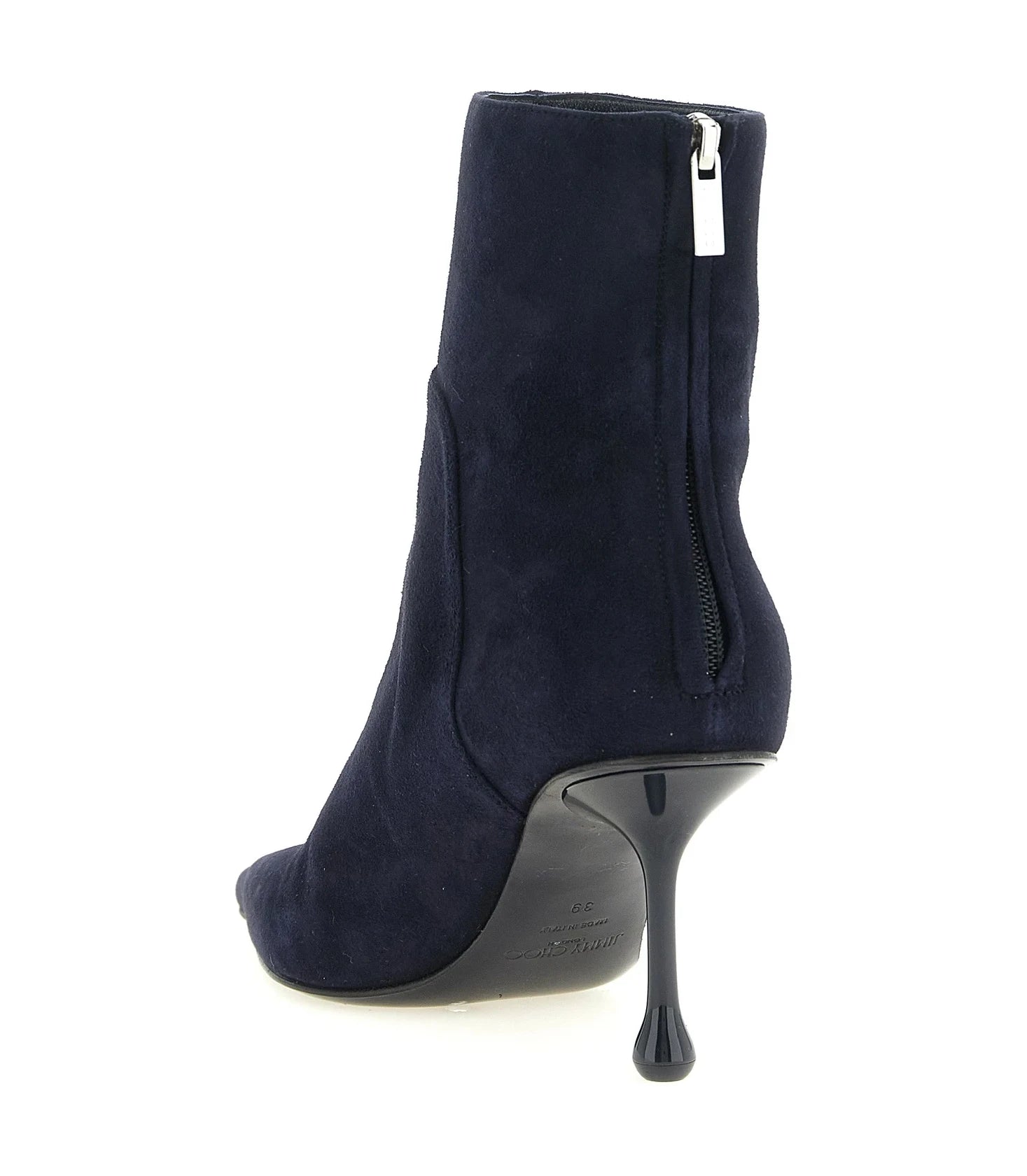 Jimmy Choo Ankle Boots in blue, Leather — view 3