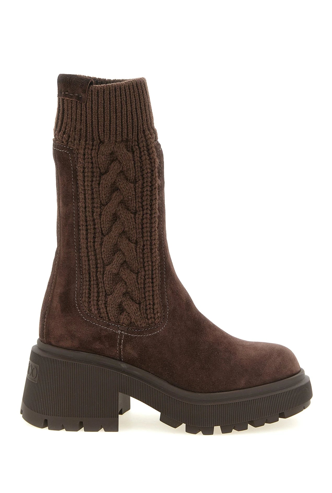 Jimmy Choo Ankle Boots in brown, Lamb Leather