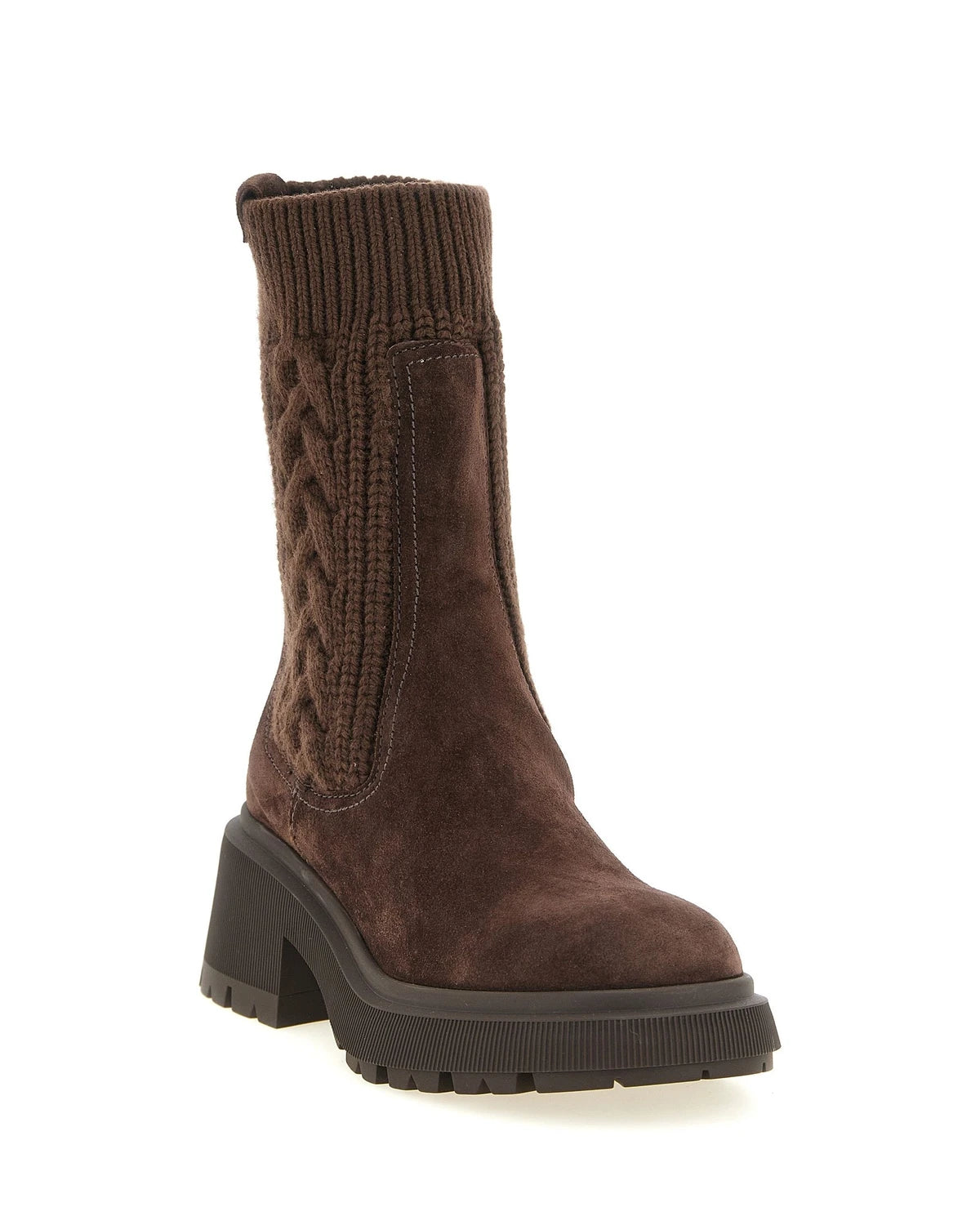 Jimmy Choo Ankle Boots in brown, Lamb Leather — view 2
