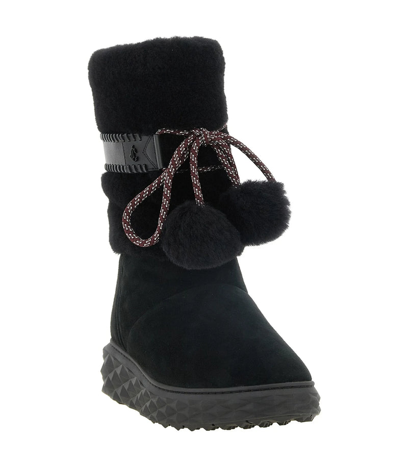 Jimmy Choo Boots in black, Lamb Leather — view 2