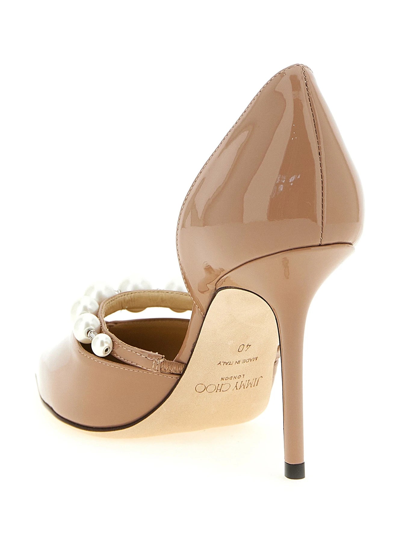 Jimmy Choo Pumps in pink, Leather — view 3