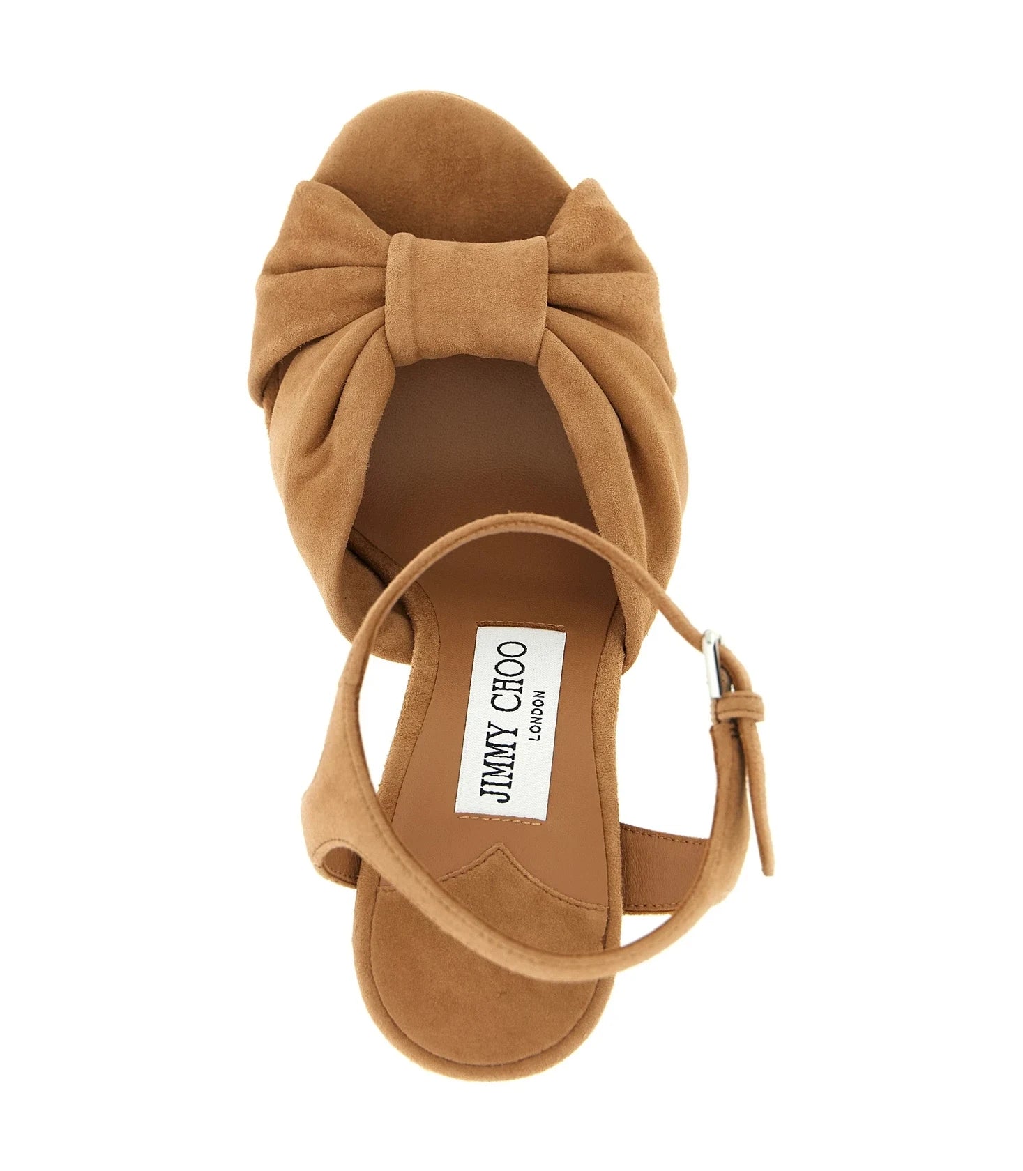 Jimmy Choo Brown Stiletto Sandals 