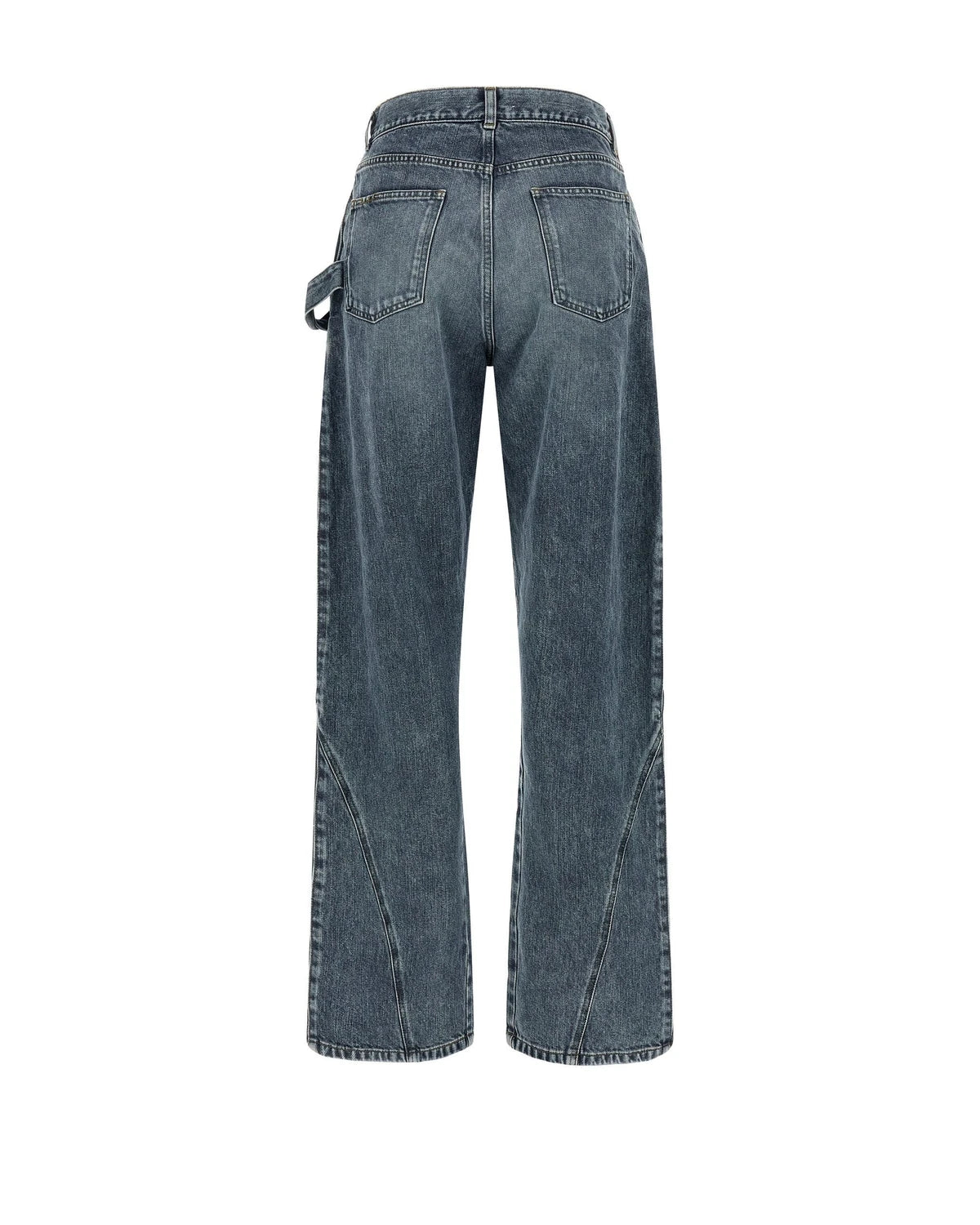 JW Anderson Jean in blue, Cotton — view 2