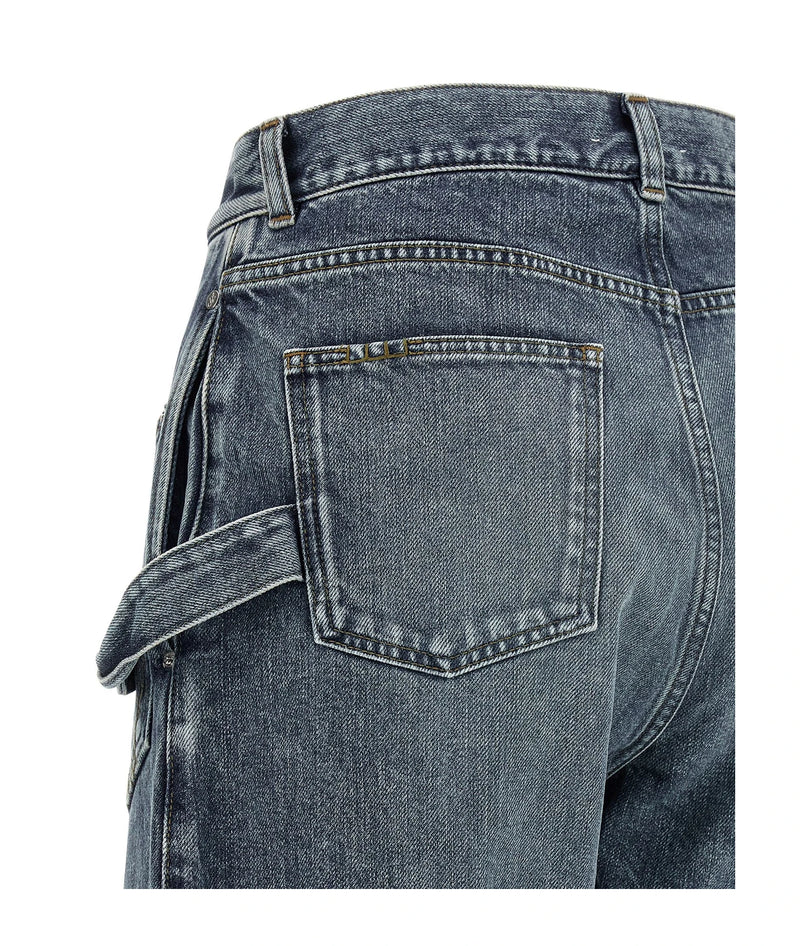 JW Anderson Jean in blue, Cotton — view 4