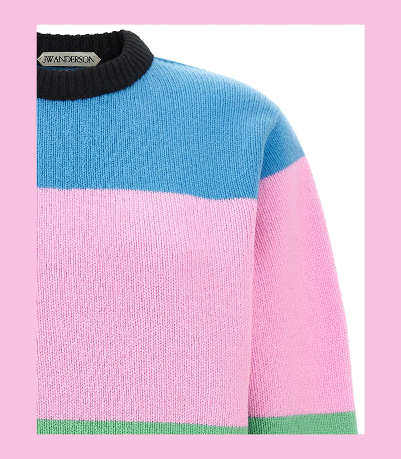 JW Anderson Sweater in multicolor, Wool — view 3